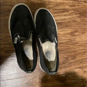 Black Slip on Vans